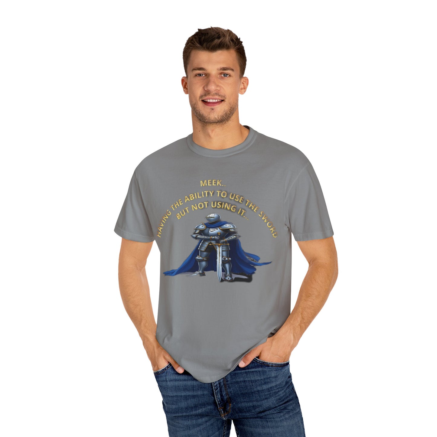 MEEKNESS Unisex Garment-Dyed T-shirt