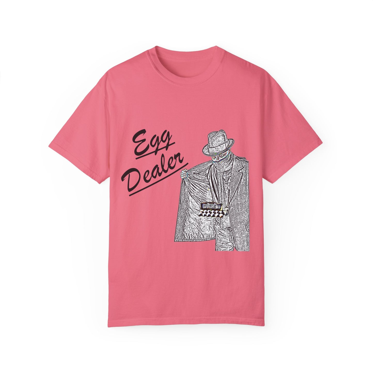 Garment-Dyed T-shirt - Rising Price of Eggs Design
