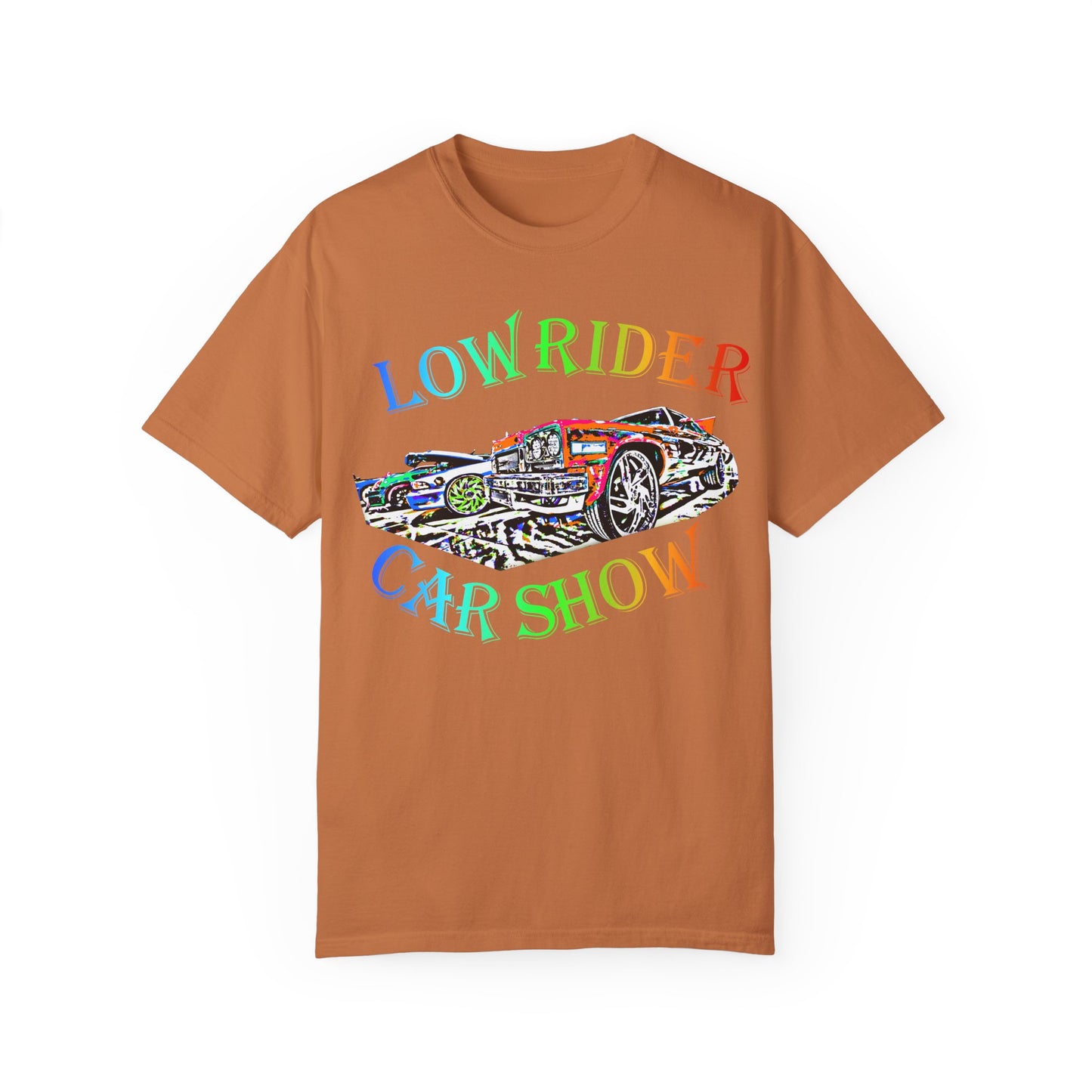 Low Rider Car Show Unisex T-Shirt – Vibrant Graphic Tee for Car Enthusiasts