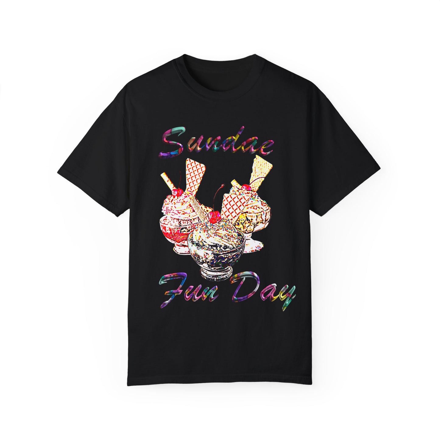 Sundae Fun Day Unisex Garment-Dyed T-shirt