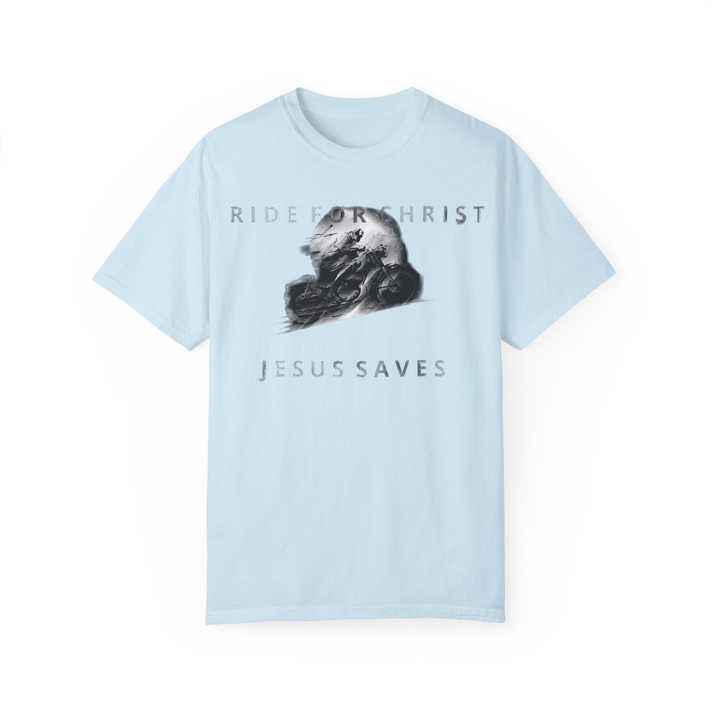 RIDE FOR CHRIST Unisex Garment-Dyed T-shirt