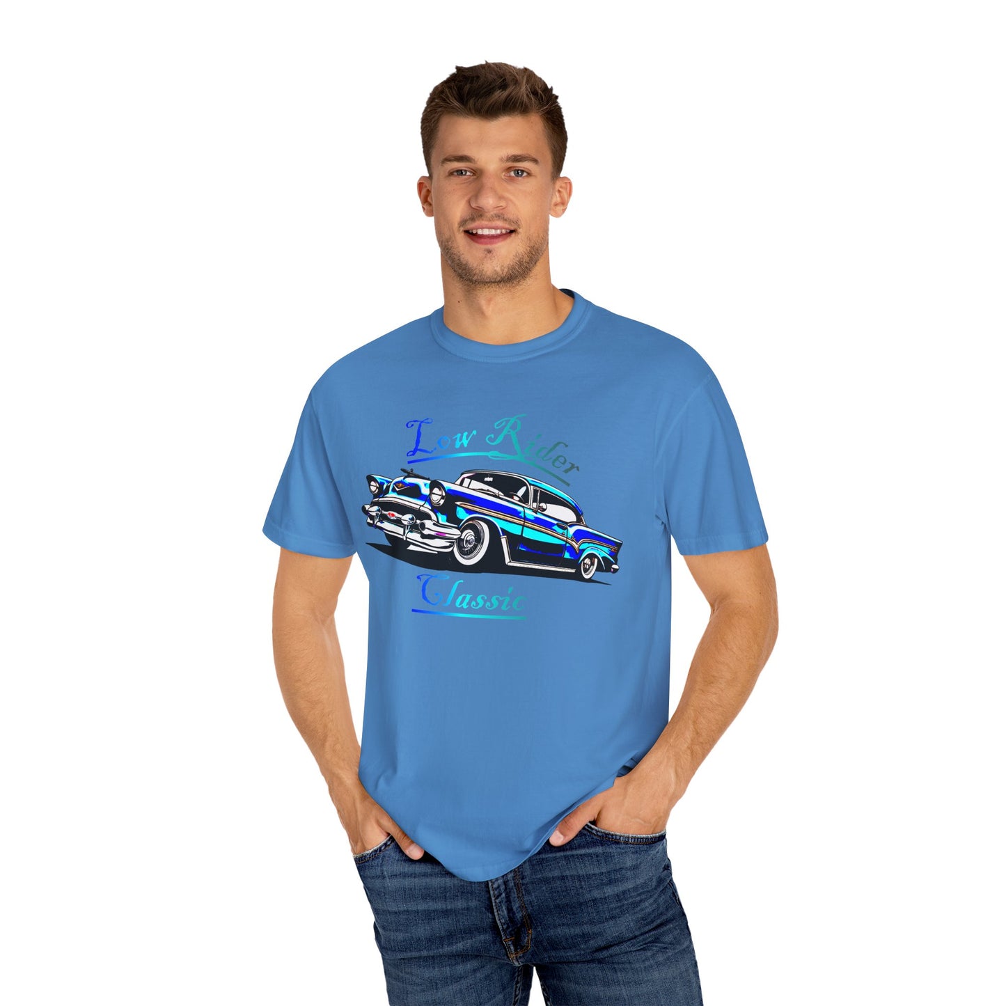 Unisex 'Low Rider Classic' Vintage Car T-shirt - Perfect for Car Enthusiasts