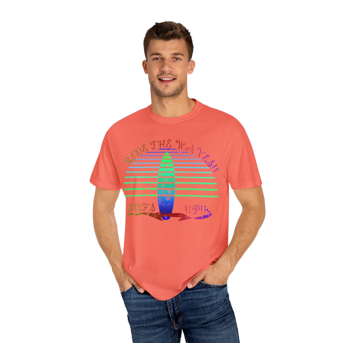 Surf's Up Unisex Garment-Dyed T-shirt