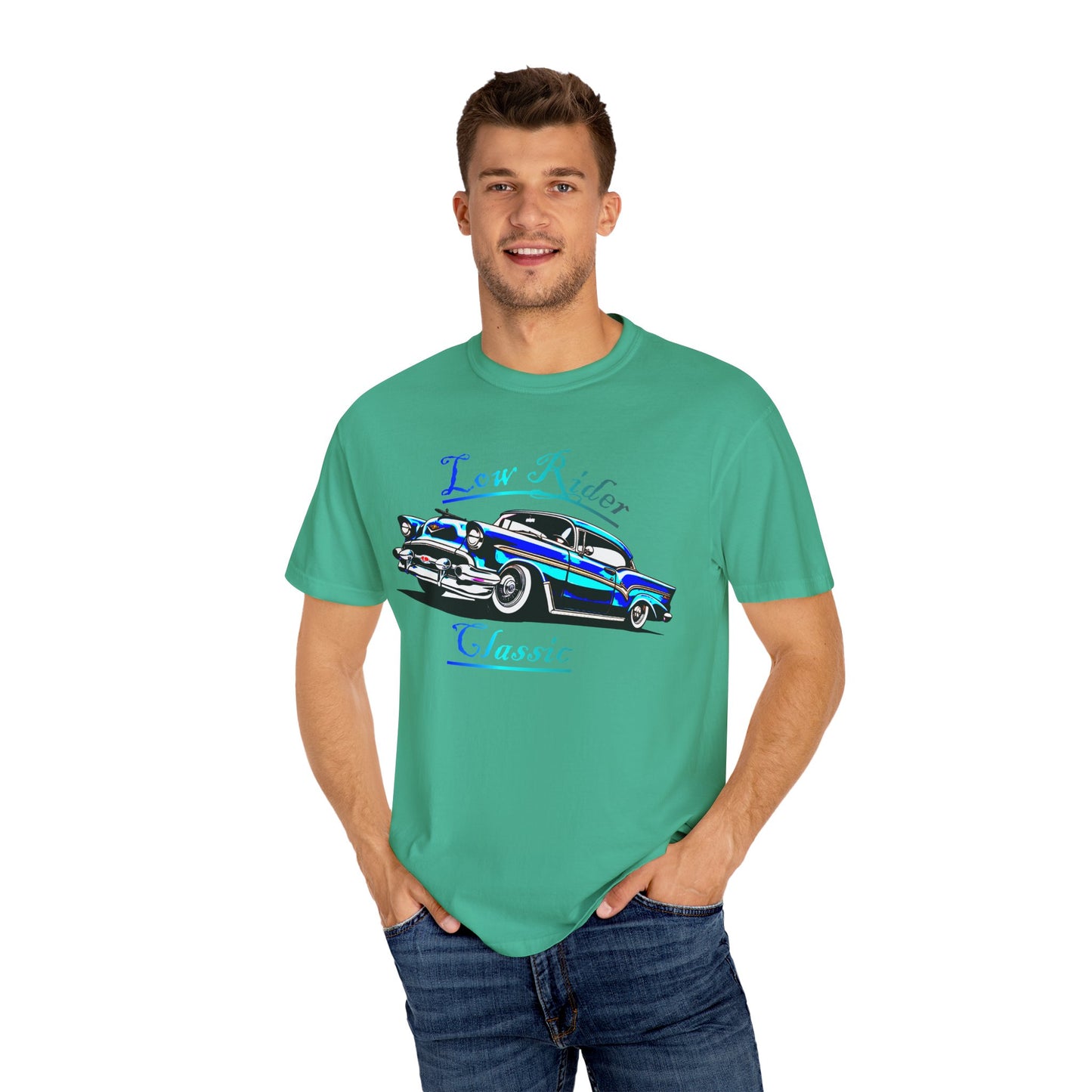 Unisex 'Low Rider Classic' Vintage Car T-shirt - Perfect for Car Enthusiasts