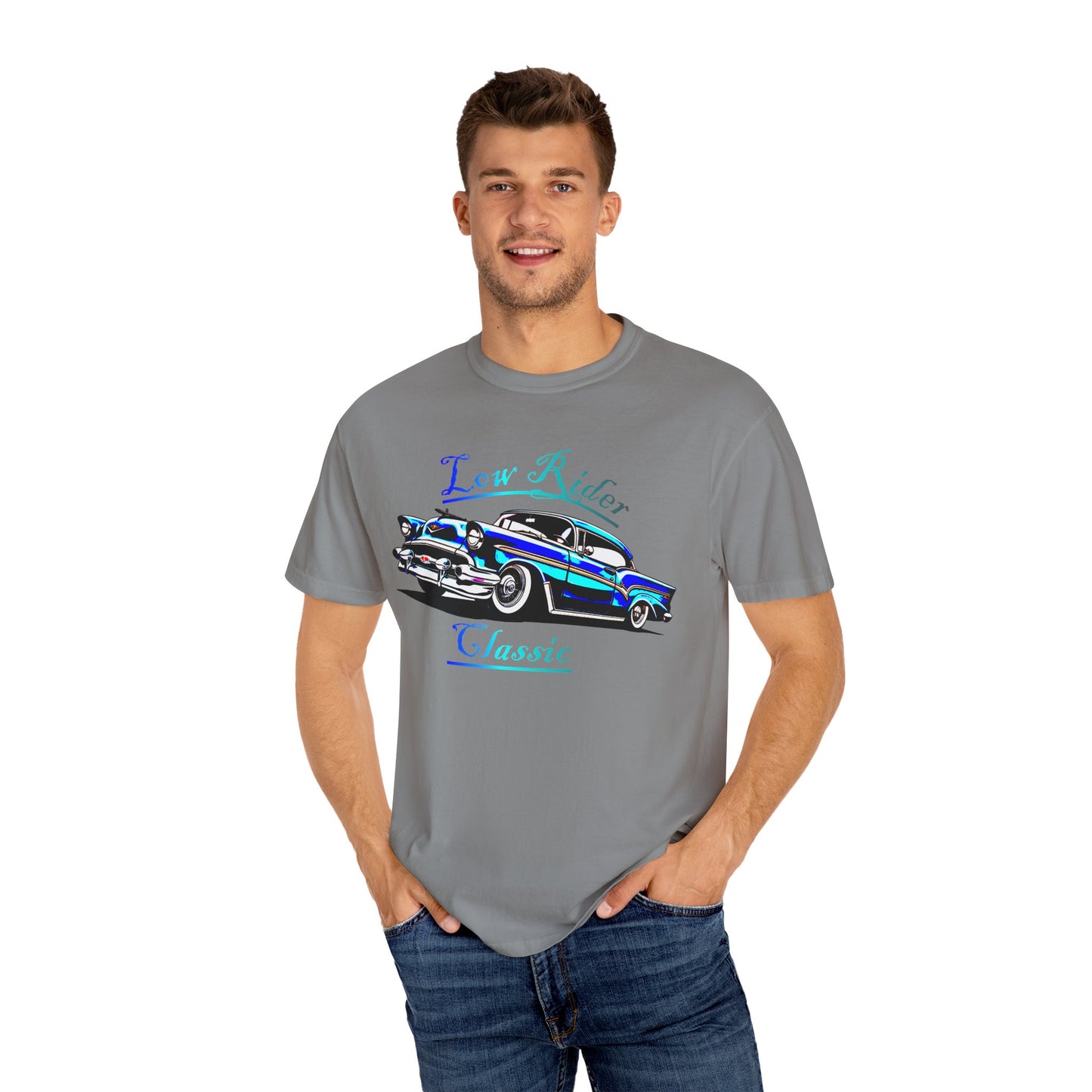 Unisex 'Low Rider Classic' Vintage Car T-shirt - Perfect for Car Enthusiasts