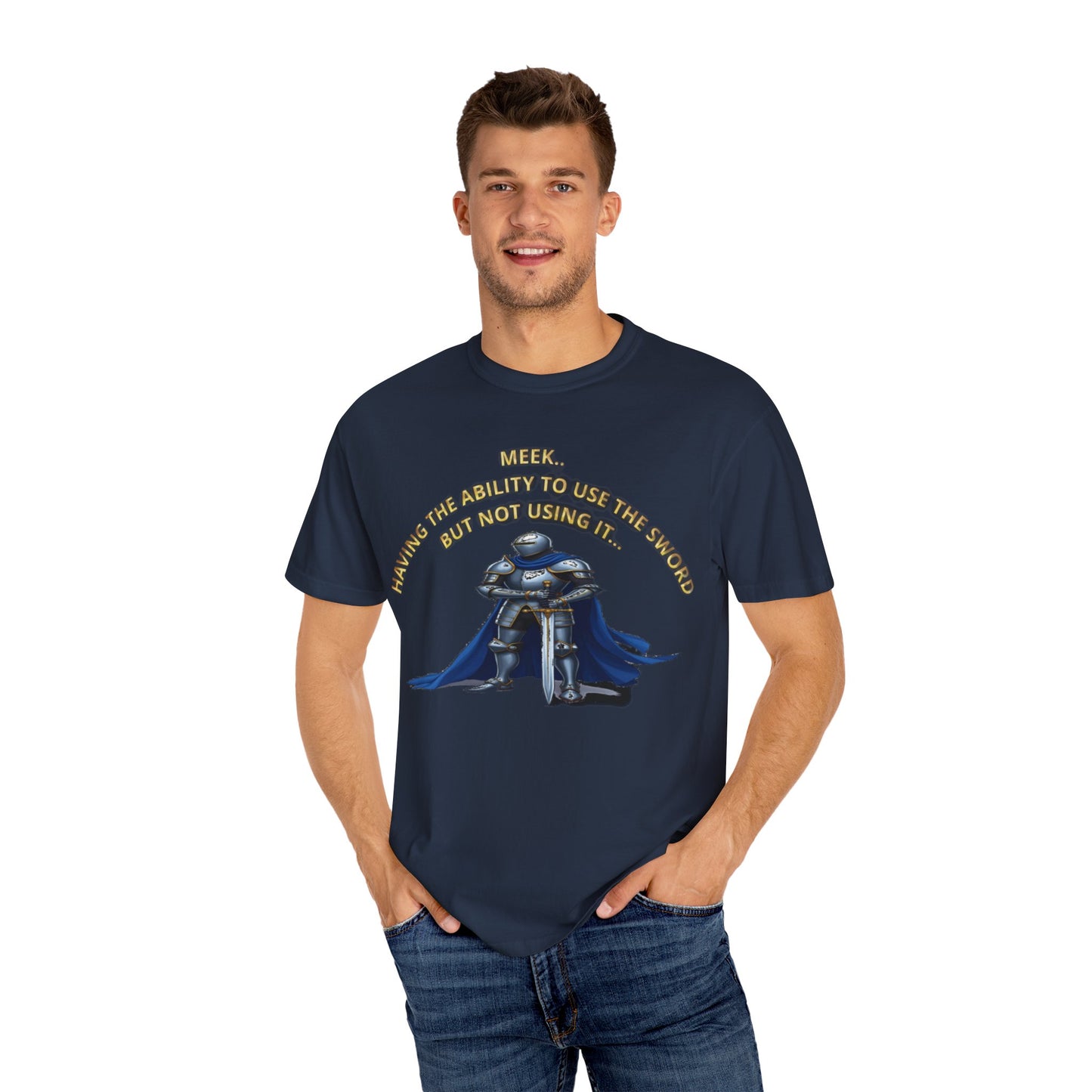 MEEKNESS Unisex Garment-Dyed T-shirt