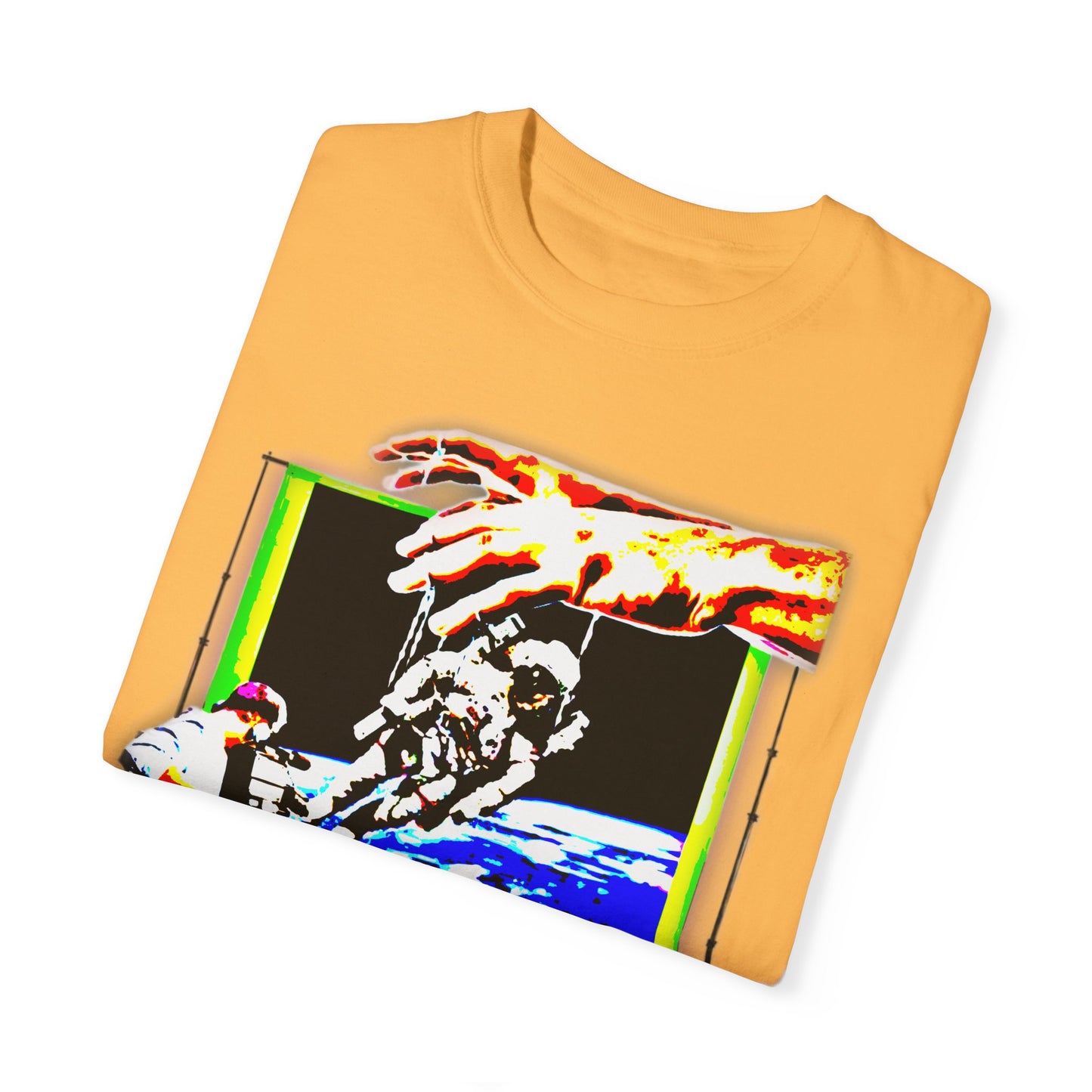 Space conspiracy Cosmic Creation Unisex Garment-Dyed T-Shirt