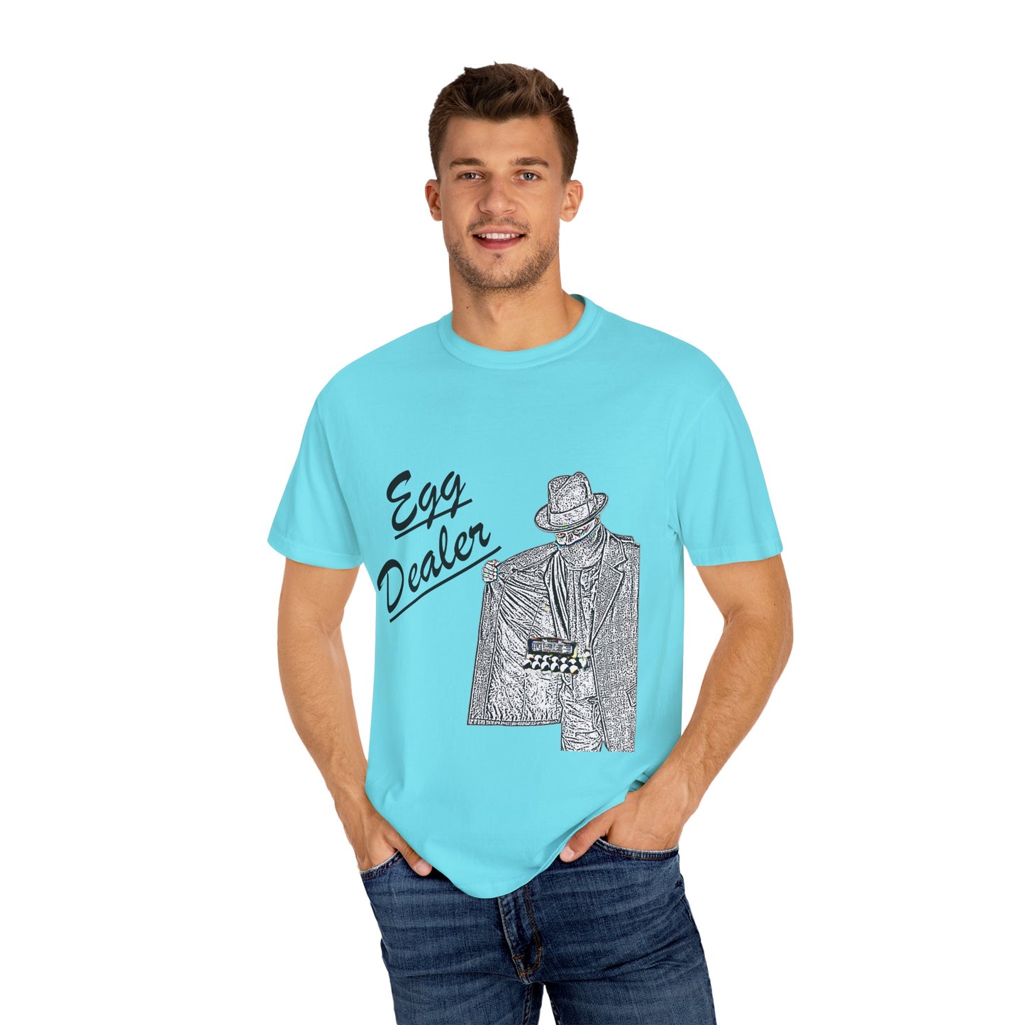 Garment-Dyed T-shirt - Rising Price of Eggs Design