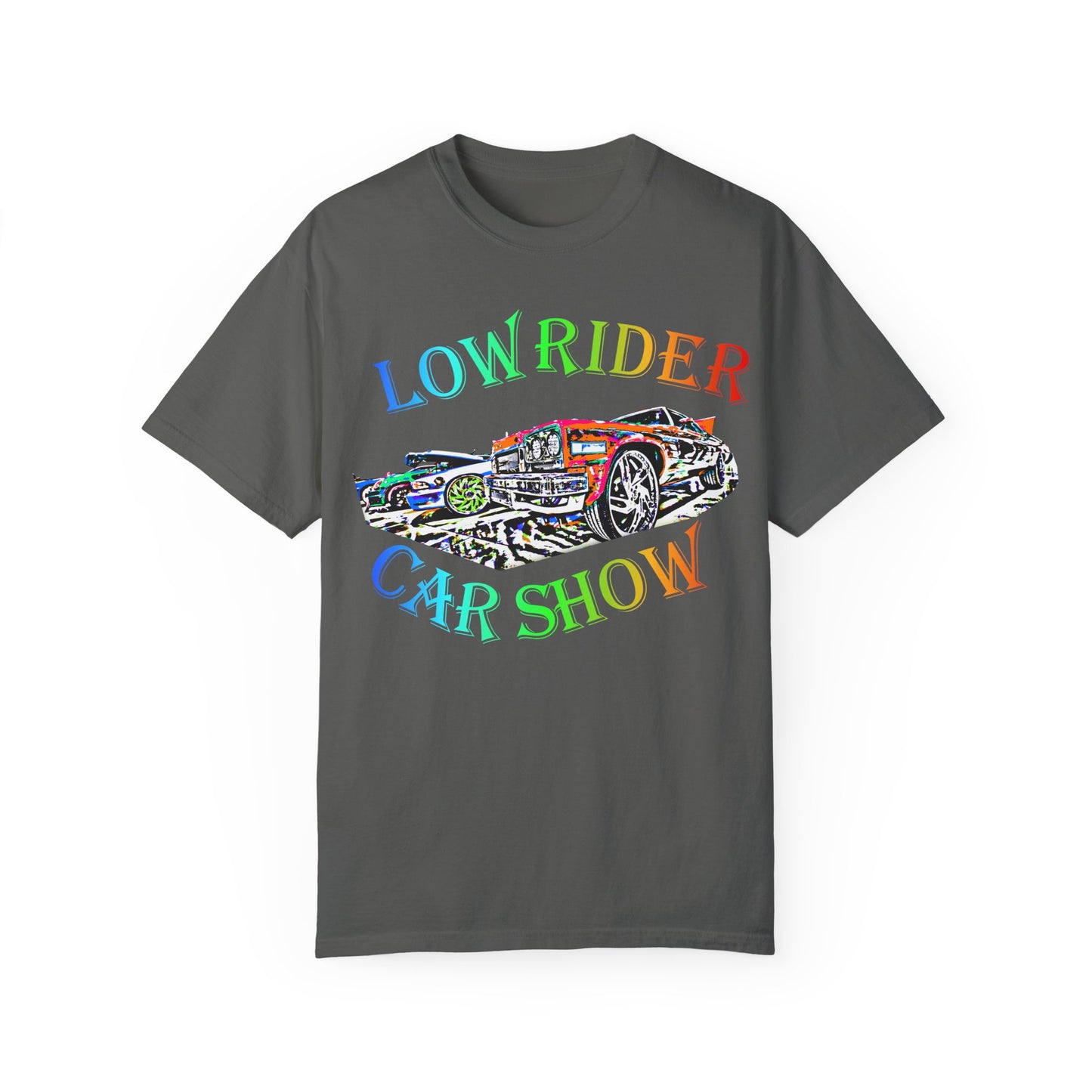 Low Rider Car Show Unisex T-Shirt – Vibrant Graphic Tee for Car Enthusiasts