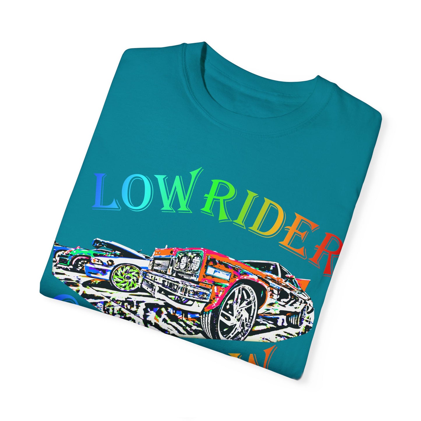 Low Rider Car Show Unisex T-Shirt – Vibrant Graphic Tee for Car Enthusiasts