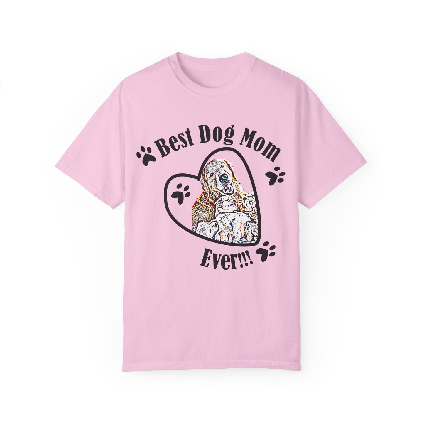 dog mom Unisex Garment-Dyed T-shirt