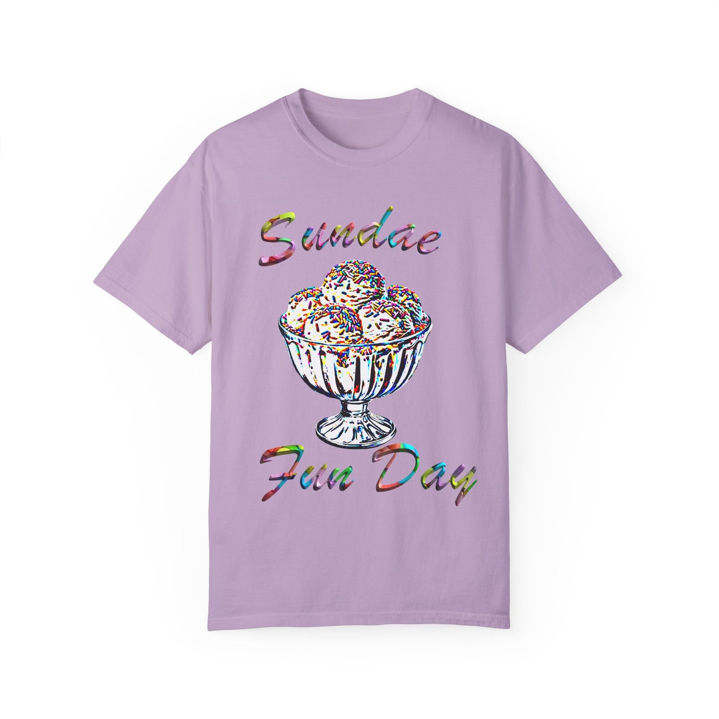 Sundae Funday Unisex Garment-Dyed T-shirt