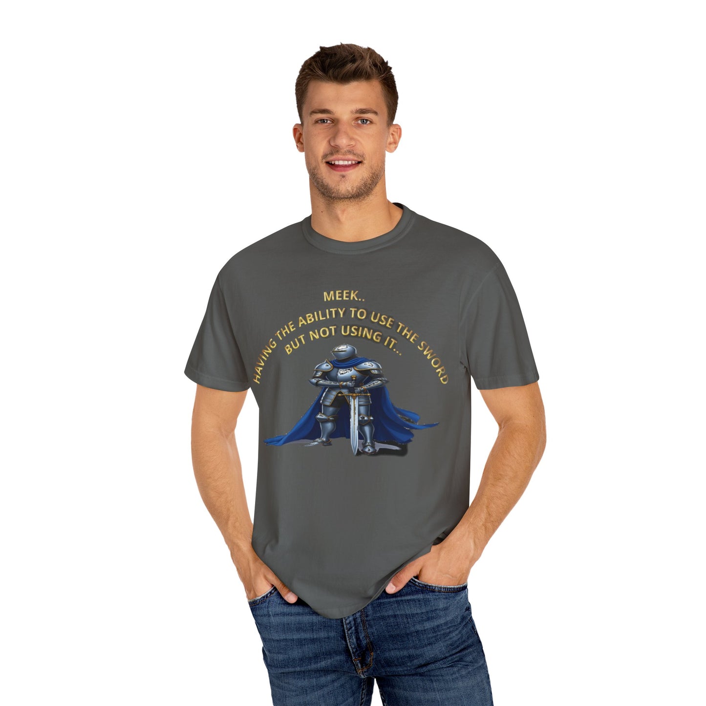 MEEKNESS Unisex Garment-Dyed T-shirt