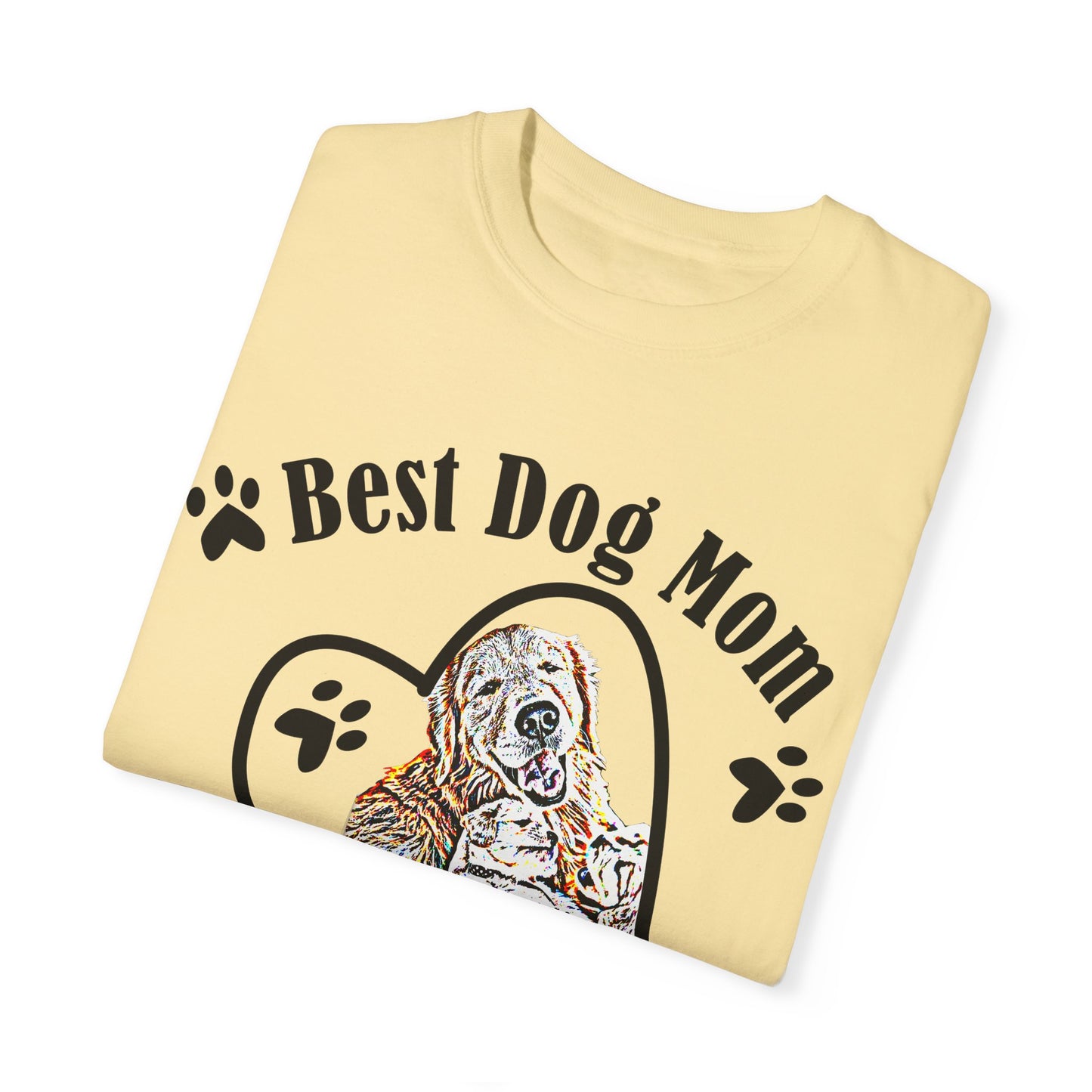 dog mom Unisex Garment-Dyed T-shirt