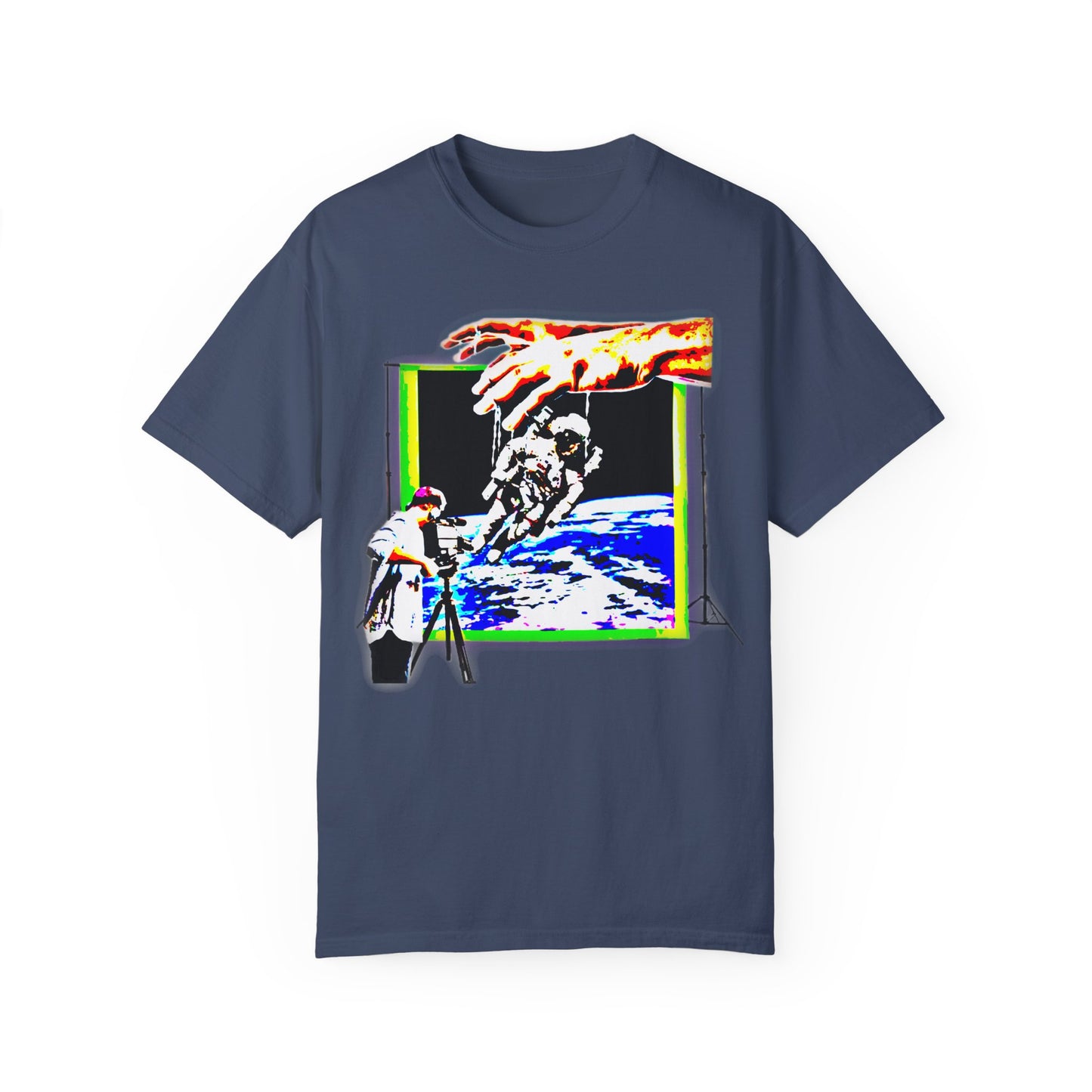 Space conspiracy Cosmic Creation Unisex Garment-Dyed T-Shirt