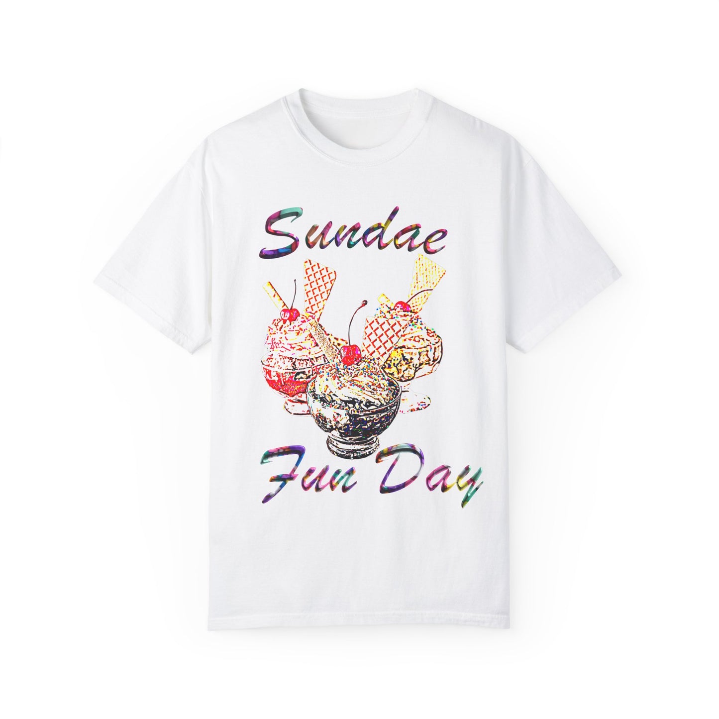Sundae Fun Day Unisex Garment-Dyed T-shirt