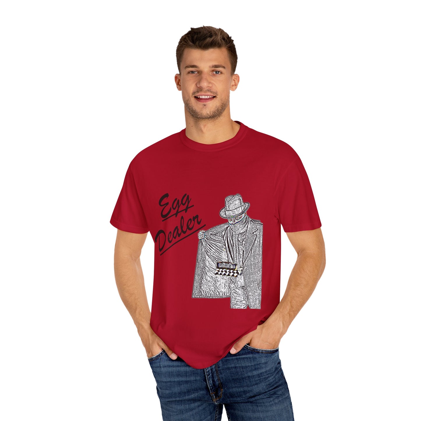 Garment-Dyed T-shirt - Rising Price of Eggs Design