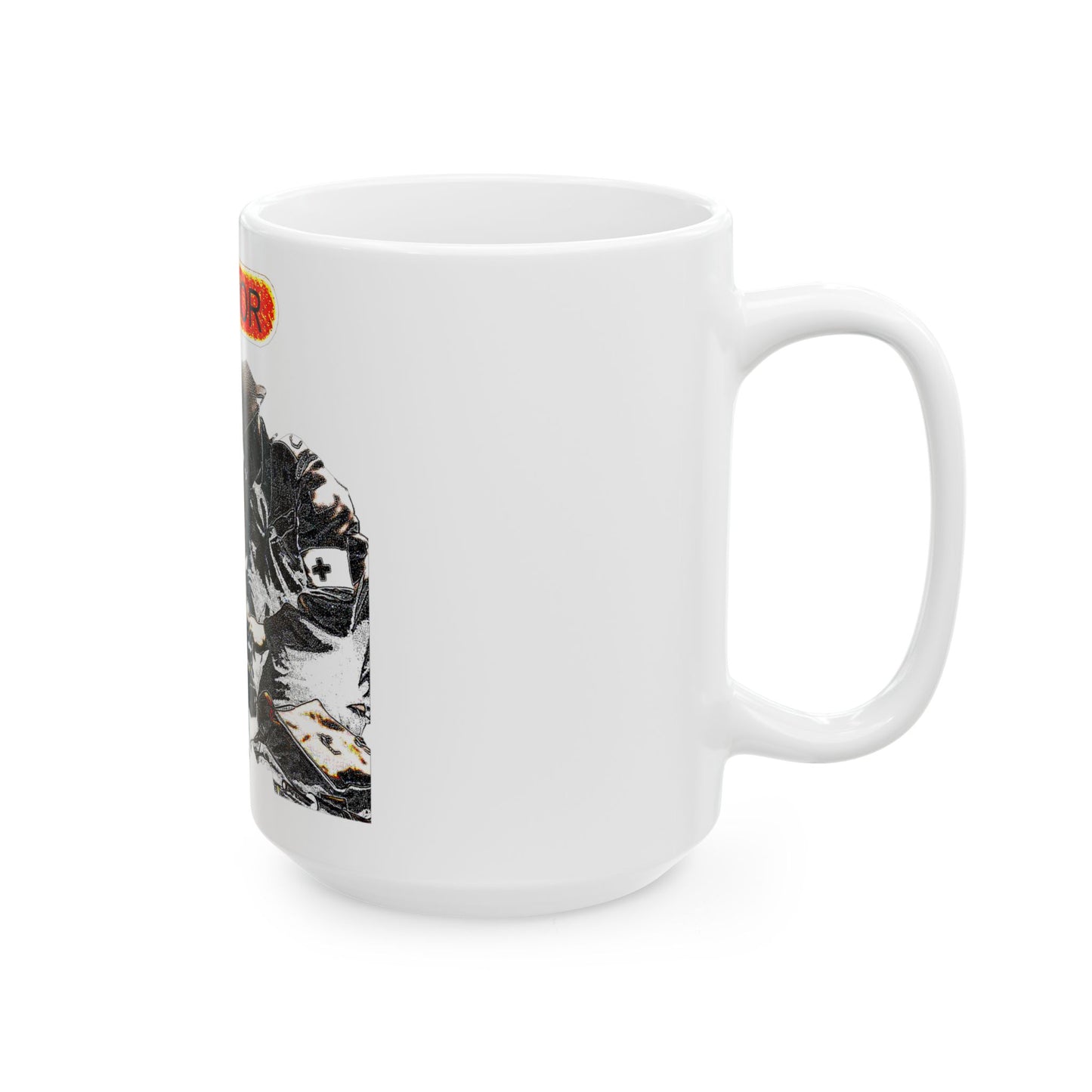 war veteran survivor Ceramic Mug, (11oz, 15oz)