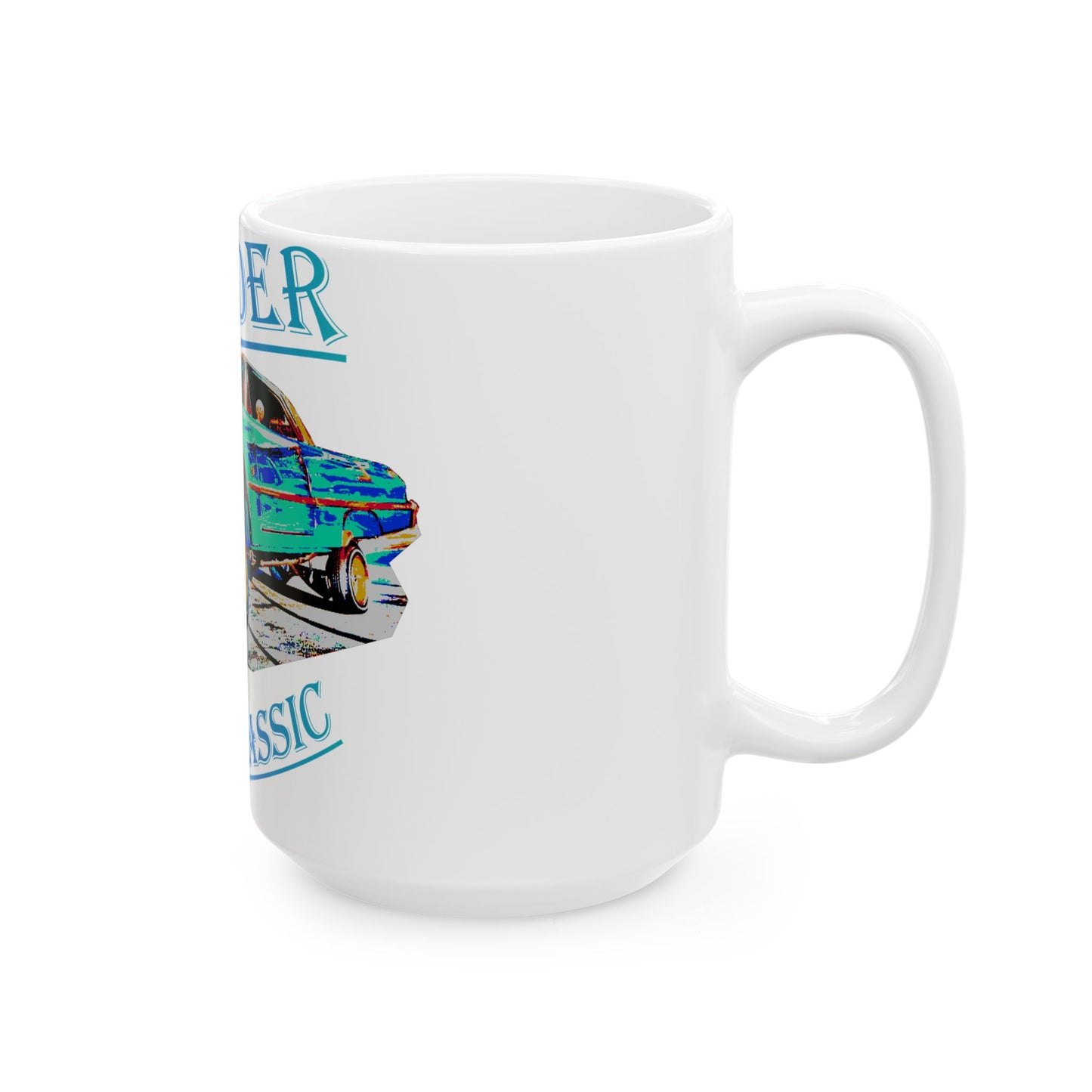 low Rider Ceramic Mug, (11oz, 15oz)