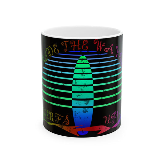Surf's Up Ceramic Mug, (11oz, 15oz)