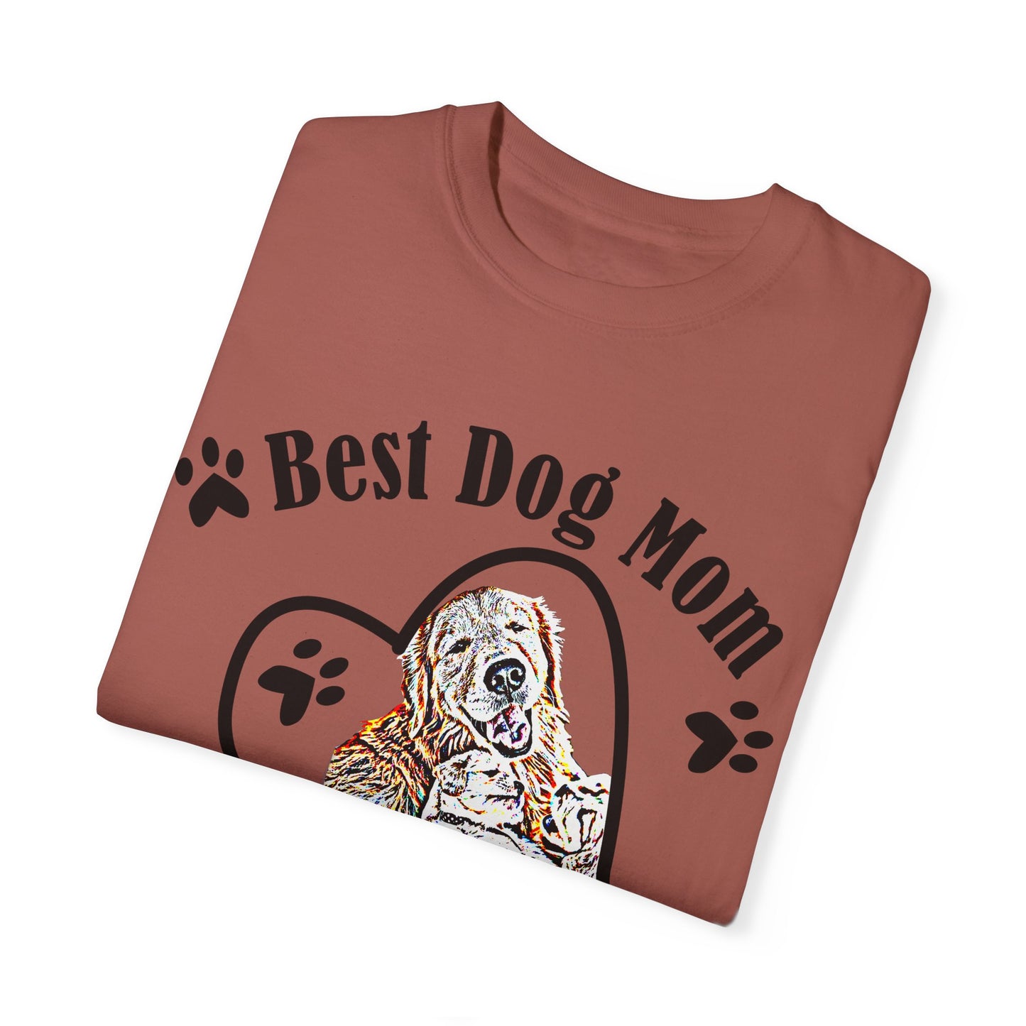 dog mom Unisex Garment-Dyed T-shirt