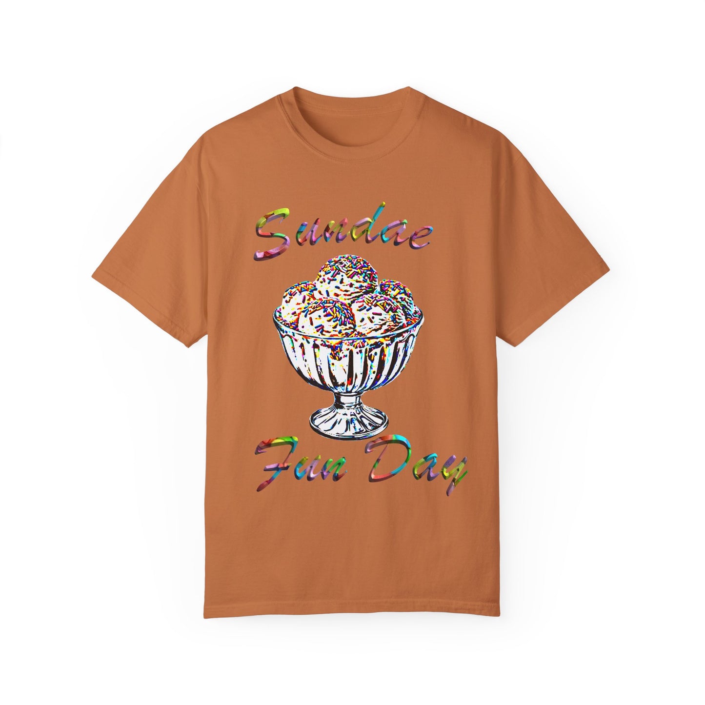 Sundae Funday Unisex Garment-Dyed T-shirt