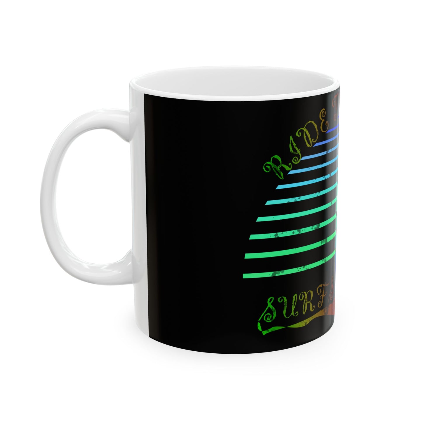 Surf's Up Ceramic Mug, (11oz, 15oz)