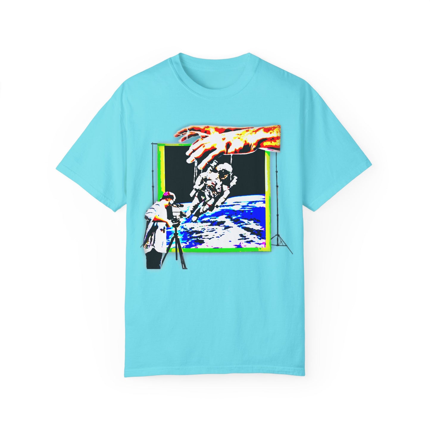 Space conspiracy Cosmic Creation Unisex Garment-Dyed T-Shirt