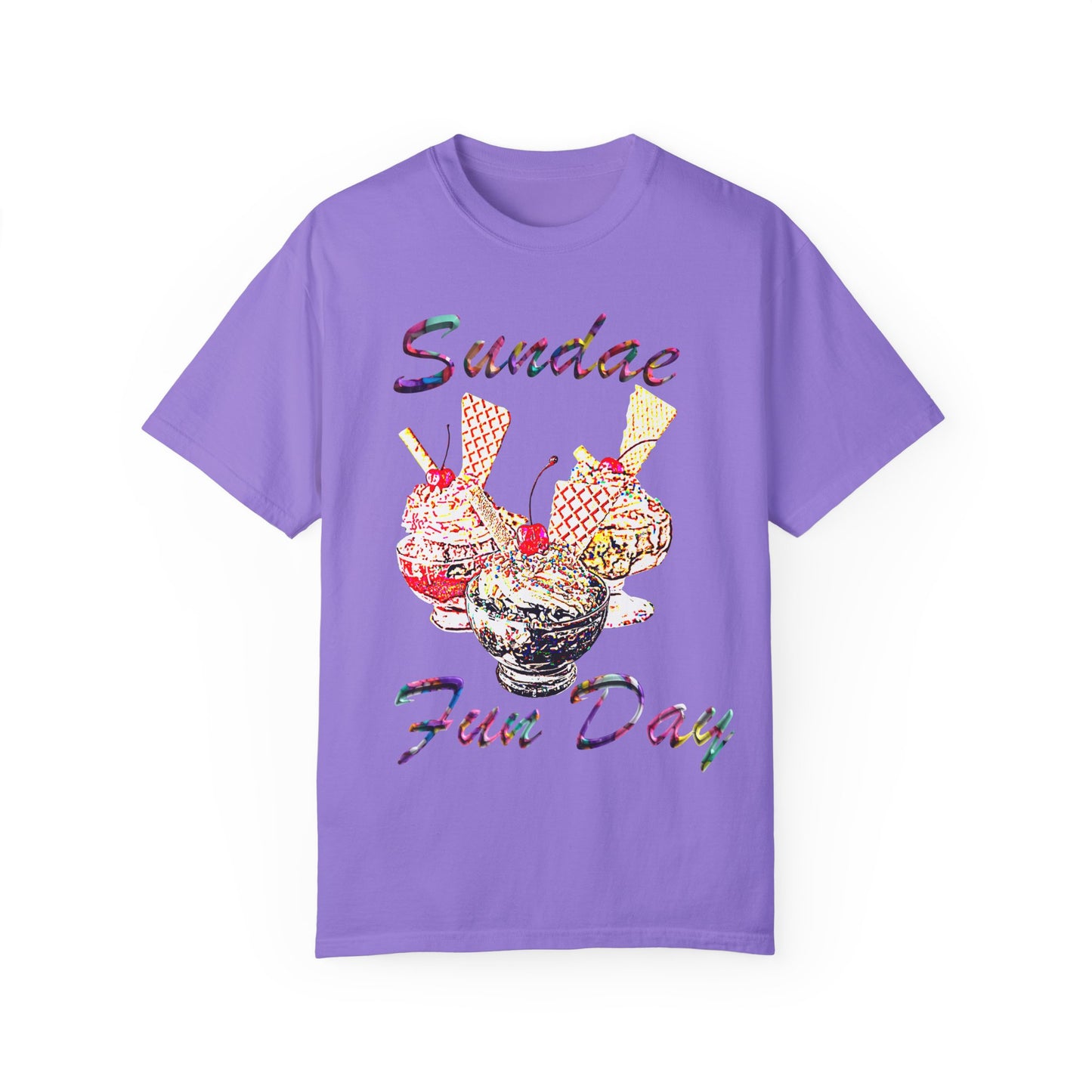 Sundae Fun Day Unisex Garment-Dyed T-shirt