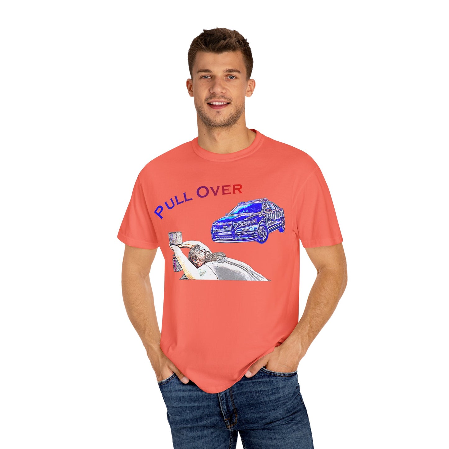 Vintage Style Unisex T-Shirt – "Pull Over" Graphic Tee