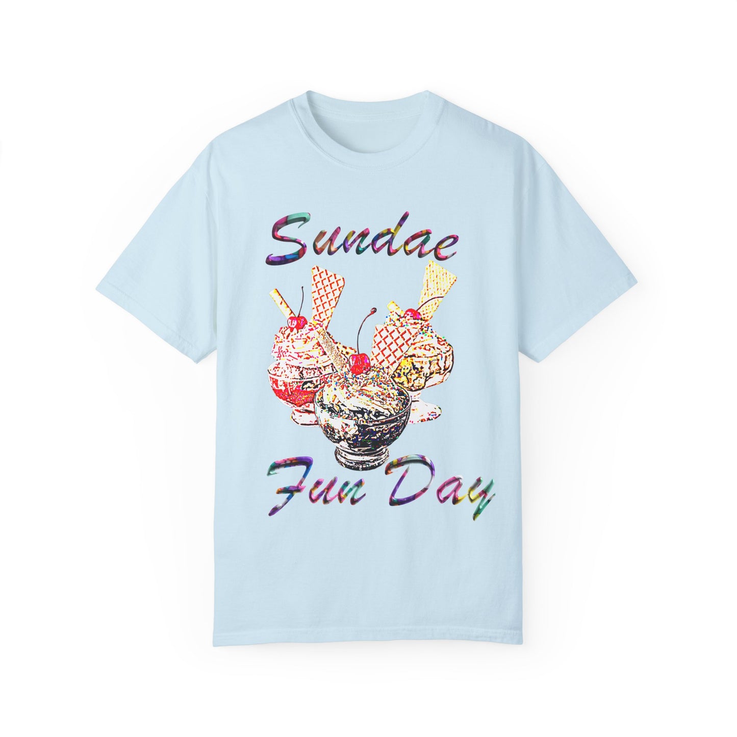 Sundae Fun Day Unisex Garment-Dyed T-shirt