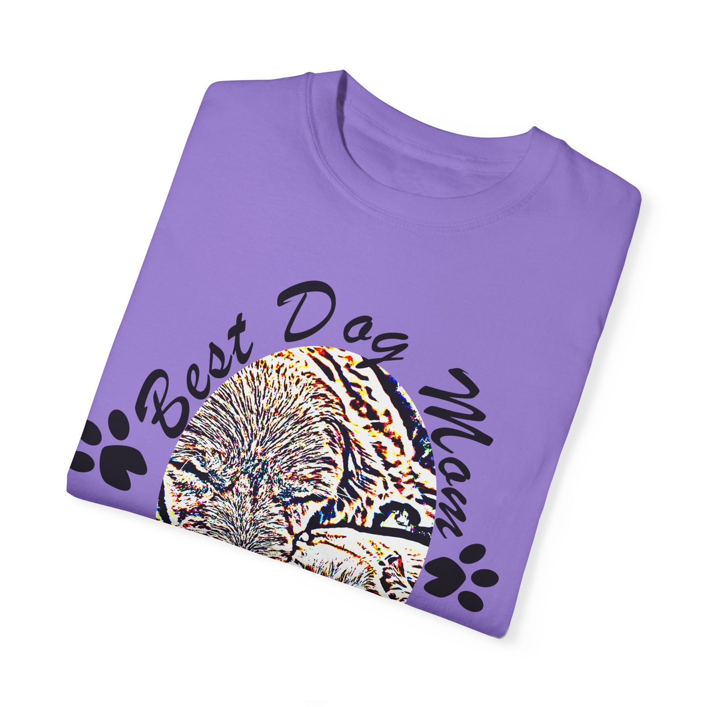 dog mom Unisex Garment-Dyed T-shirt