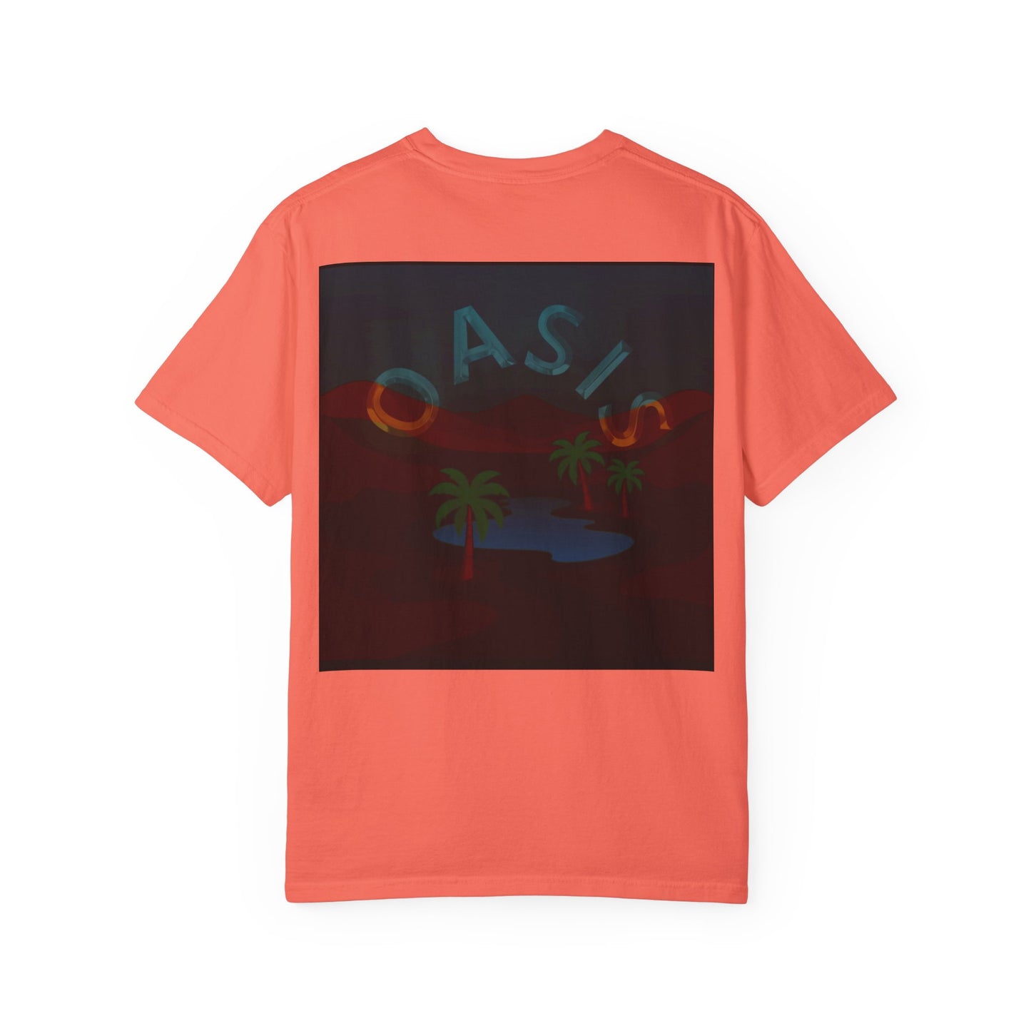 Garment-Dyed T-shirt - OASIS IN DESSERT Design