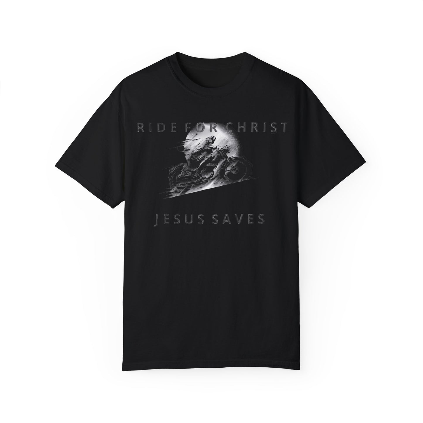 RIDE FOR CHRIST Unisex Garment-Dyed T-shirt