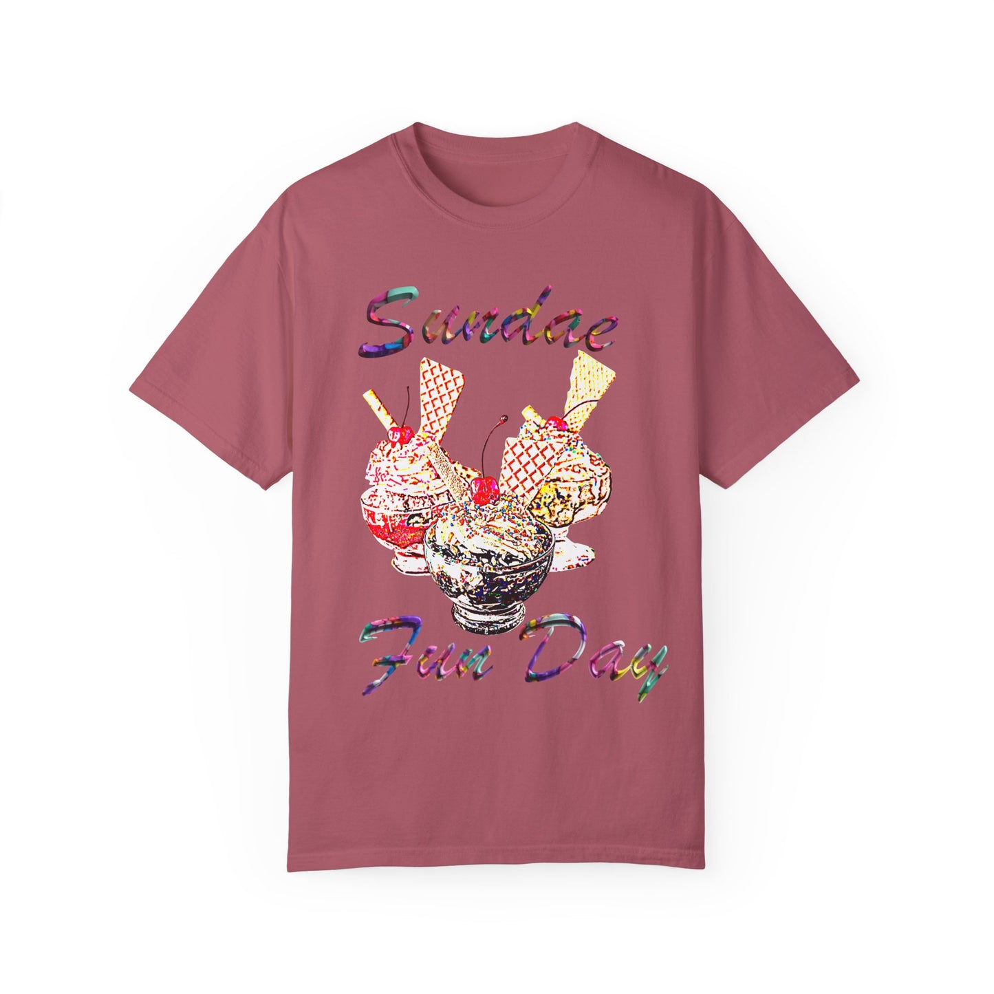 Sundae Fun Day Unisex Garment-Dyed T-shirt