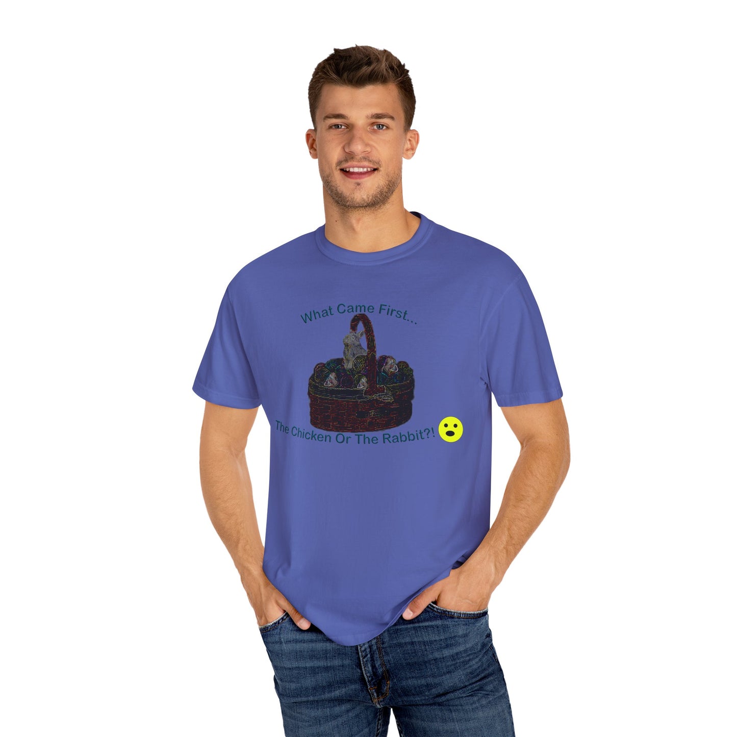 rabbit eggs Unisex Garment-Dyed T-shirt