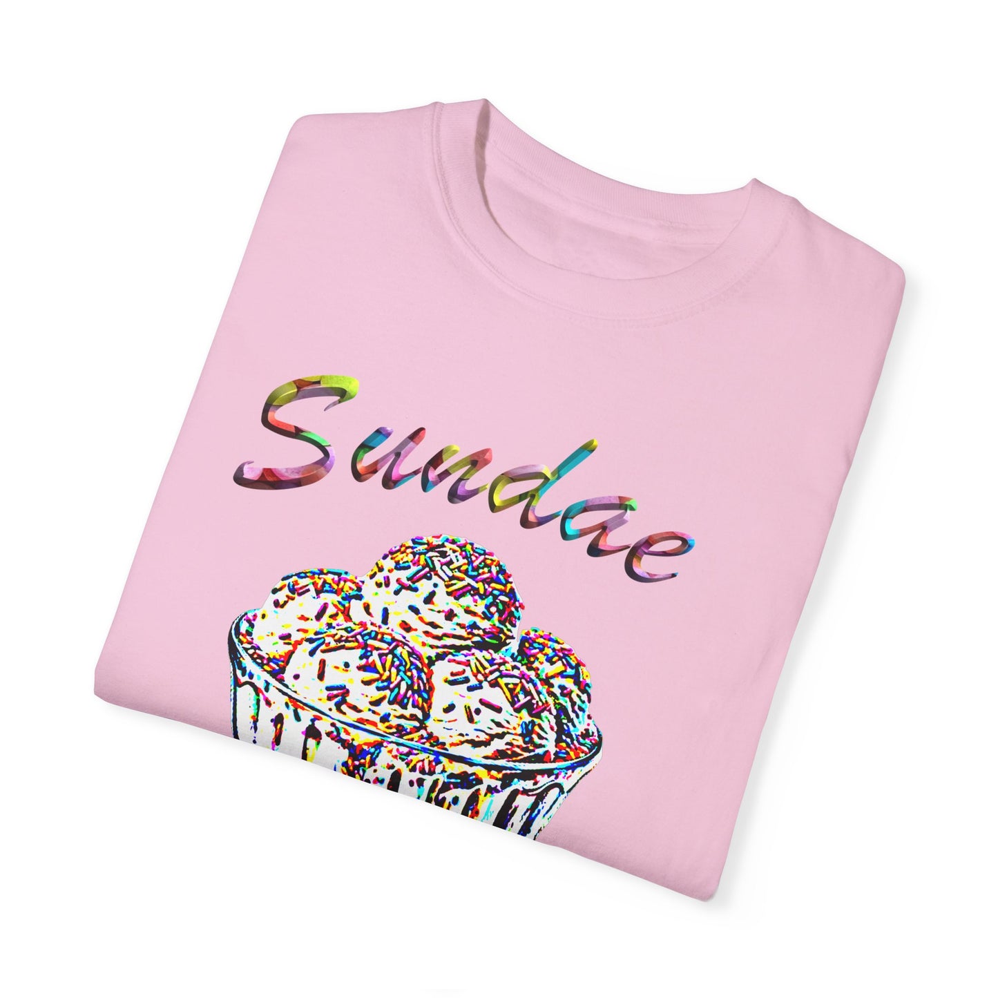 Sundae Funday Unisex Garment-Dyed T-shirt