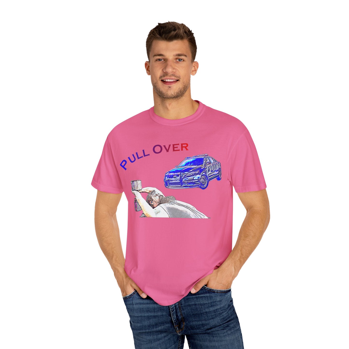 Vintage Style Unisex T-Shirt – "Pull Over" Graphic Tee