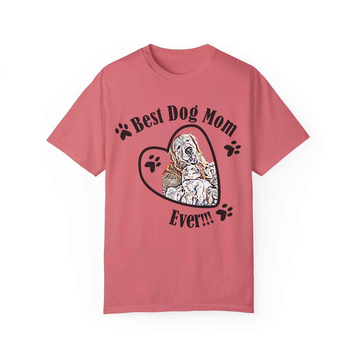dog mom Unisex Garment-Dyed T-shirt