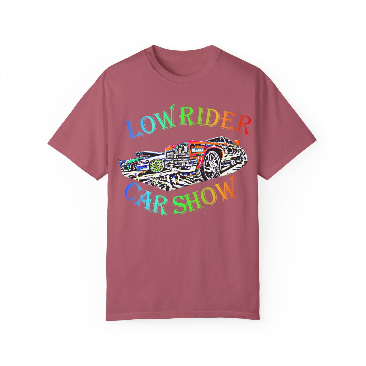 Low Rider Car Show Unisex T-Shirt – Vibrant Graphic Tee for Car Enthusiasts