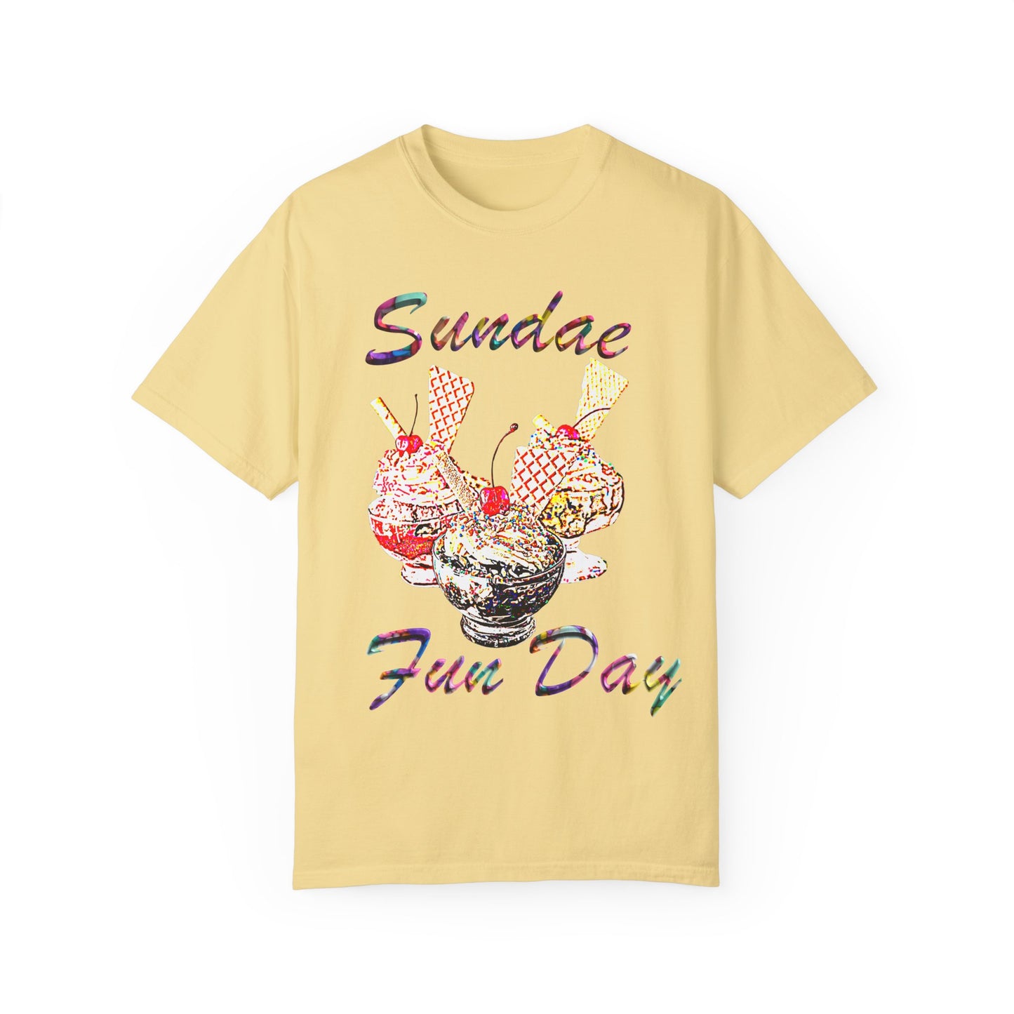 Sundae Fun Day Unisex Garment-Dyed T-shirt