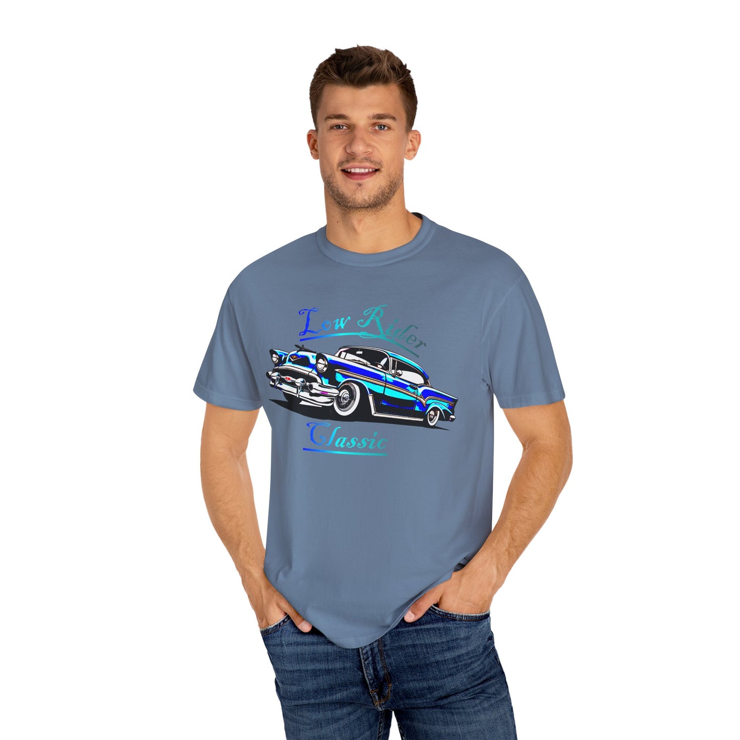 Unisex 'Low Rider Classic' Vintage Car T-shirt - Perfect for Car Enthusiasts