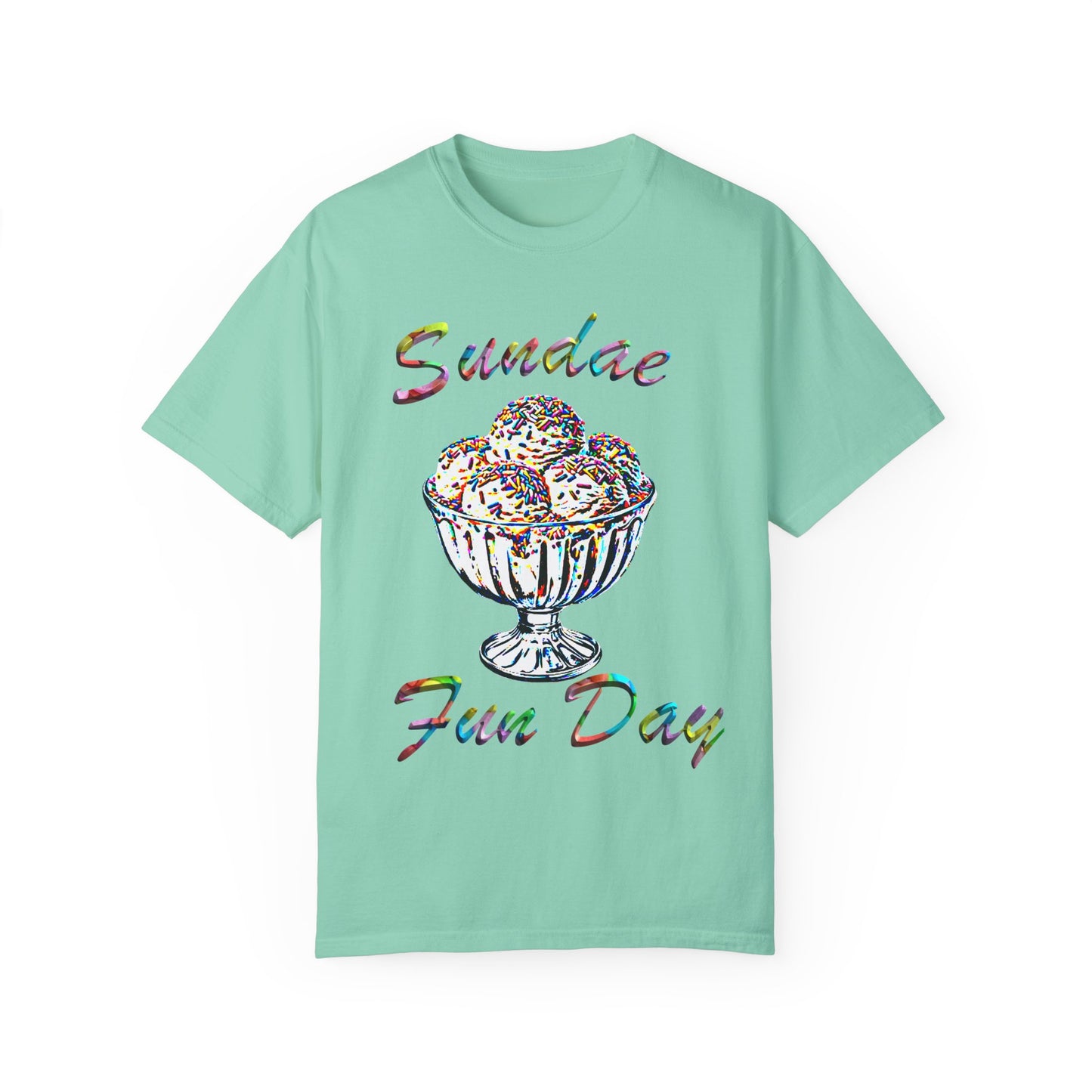 Sundae Funday Unisex Garment-Dyed T-shirt