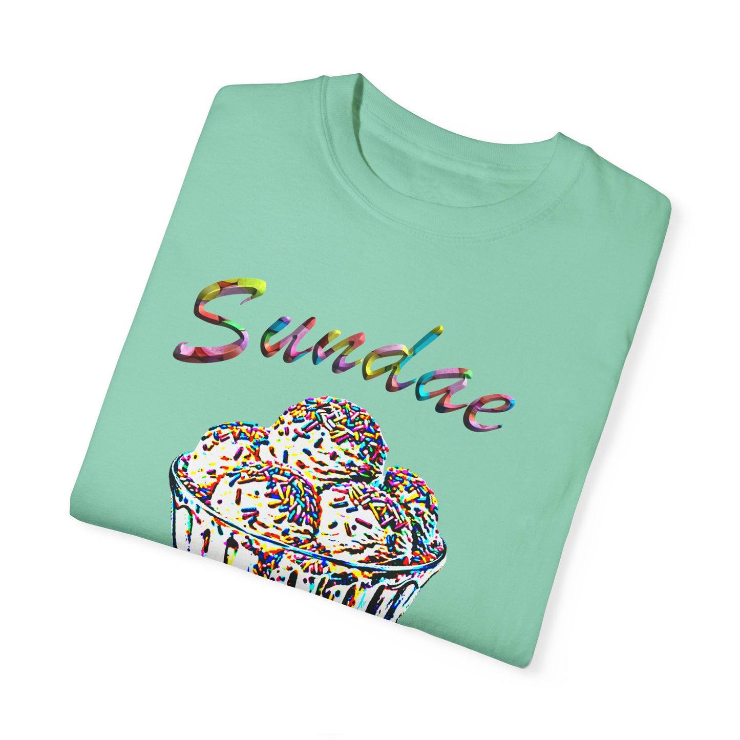 Sundae Funday Unisex Garment-Dyed T-shirt