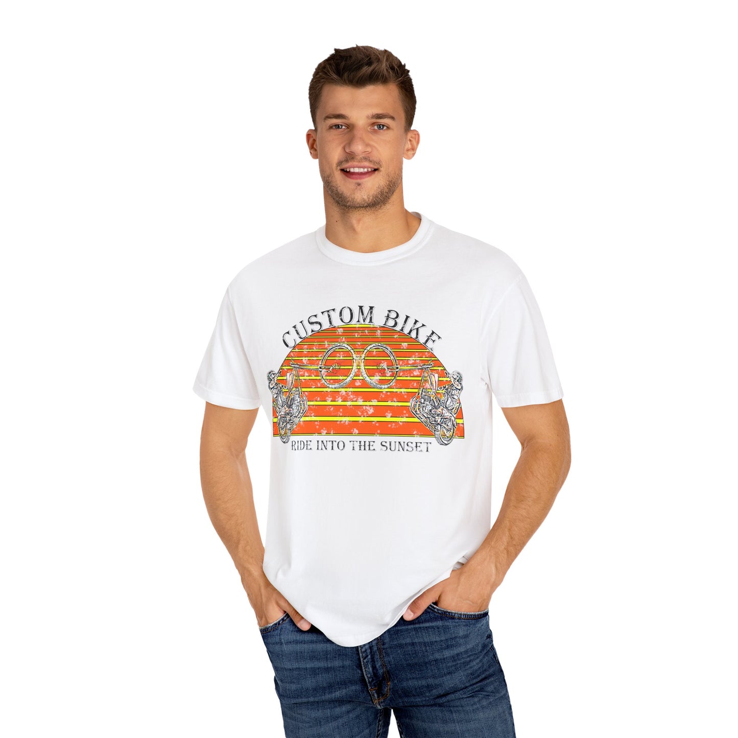 ride into the sunset Unisex Garment-Dyed T-shirt