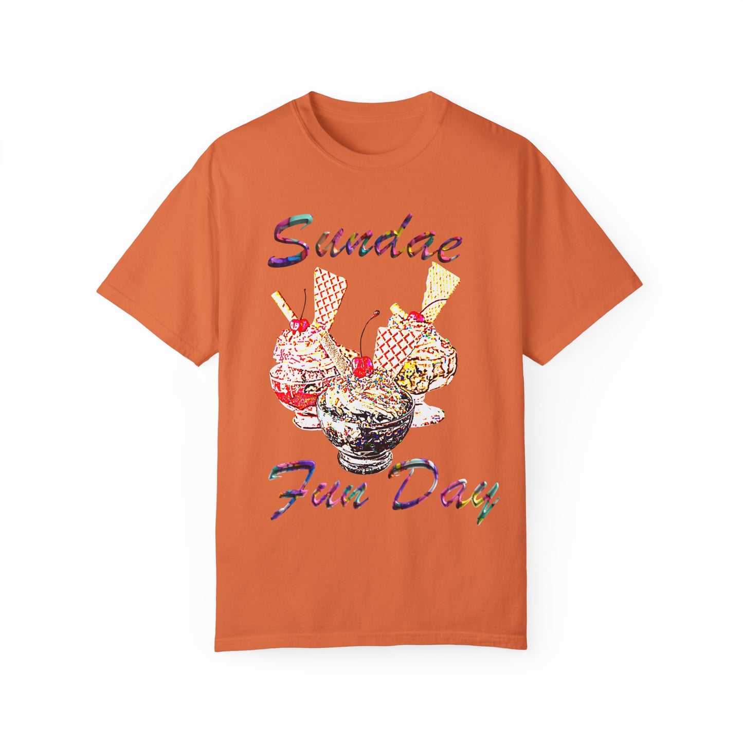 Sundae Fun Day Unisex Garment-Dyed T-shirt