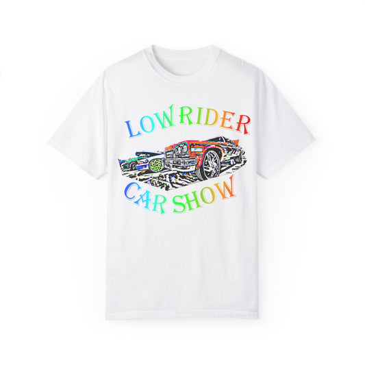 Low Rider Car Show Unisex T-Shirt – Vibrant Graphic Tee for Car Enthusiasts