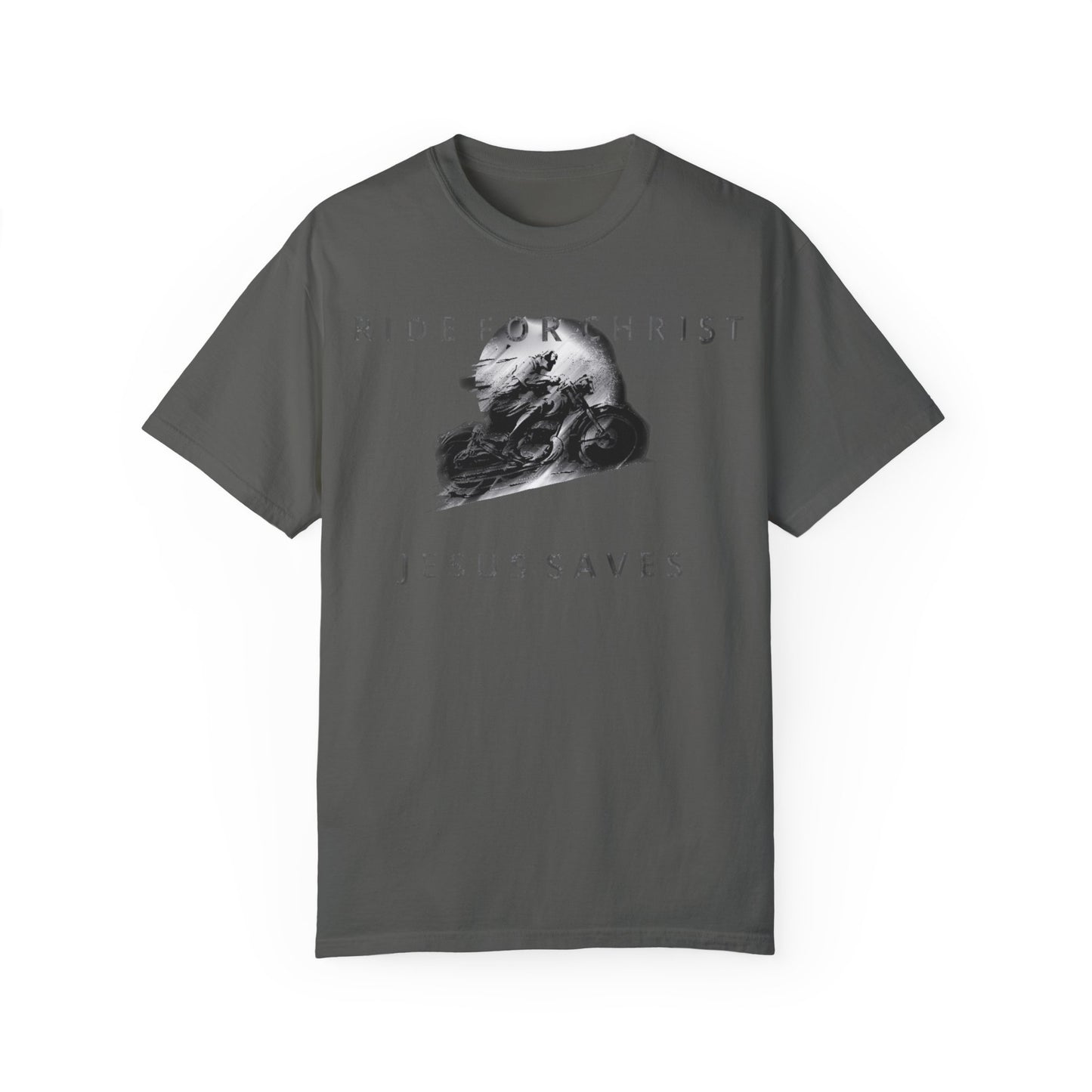 RIDE FOR CHRIST Unisex Garment-Dyed T-shirt