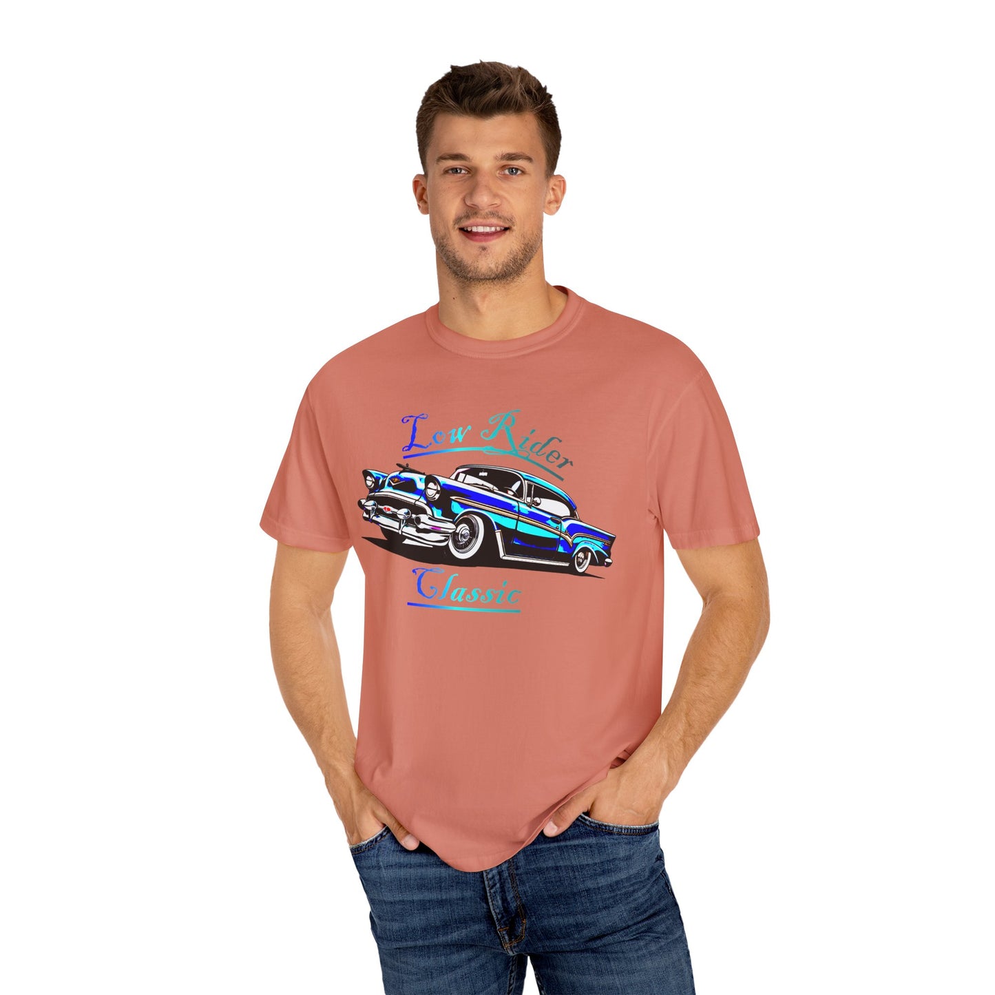 Unisex 'Low Rider Classic' Vintage Car T-shirt - Perfect for Car Enthusiasts