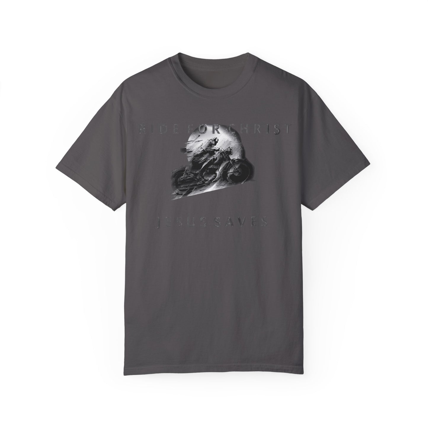 RIDE FOR CHRIST Unisex Garment-Dyed T-shirt